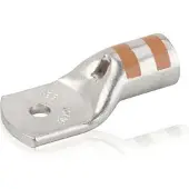 ABB 185M16-A Color-Keyed Met.Presskabelschuh, gerade Lasche, 185mm2, M16, orange 36 kV, VPE 6 7TAA302010R0039 185M16A - 6 Stück
