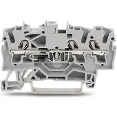 Wago 2002-1311/1000-410 Bauelementklemme,3 Leiter,mit Diode 1N4007,grau 200213111000410 - 100 Stück
