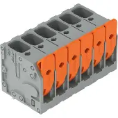 Wago 2606-3106/020-000 Leiterplattenklemme,Hebel,6 mm2,grau 26063106020000 - 40 Stück