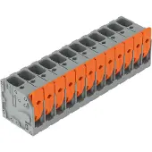 Wago 2606-3112/020-000 Leiterplattenklemme,Hebel,6 mm2,grau 26063112020000 - 25 Stück
