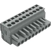 Wago 232-210/026-000 1-Leiter Federleiste, abgewinkelt,CAGE CLAMP,2,5 mm2,grau 232210026000 - 50 Stück