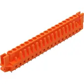 Wago 232-178/047-000 THT-Federleiste,gerade,Rastermaß 5,08 mm,orange 232178047000 - 10 Stück