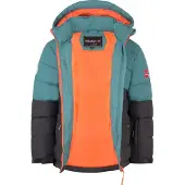 TROLLKIDS - Kid's Gryllefjord Jacket - Winterjacke Gr 128 grau