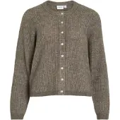 Vila Vilory Rundhals Strickjacke