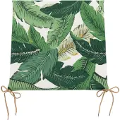 Doppler Sitzkissen 44 x 44 cm grün weiß