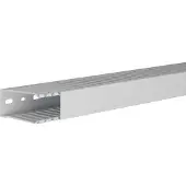 Hager HNG75037 Verdrahtungskanal halogenfrei V0-PC/ABS HNG 75x37mm lichtgrau - 2 Meter