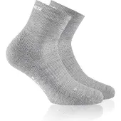 Rohner - Dynamic Merino Quarter L/R - Wandersocken Gr 44-46 grau