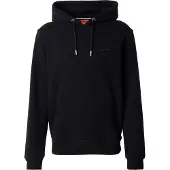 Superdry für Herren. M2014404A Essential Logo Sweatshirt schwarz (L), Lässig, Baumwolle
