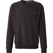 Superdry für Herren. M2013751A Essential Sweatshirt grün (L), Lässig, Baumwolle