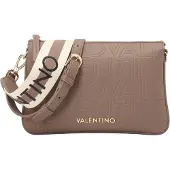 Valentino Elegante Damen-Handtasche Braun mit Schultergurt und mehreren Fächern