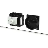 Eaton EP-400952 P3 Hauptschalter, 80 A, Zwischenbau, 3-polig, Form M4/SVB, schwarz, Türkupplungsdrehantrieb, HI11 P3-80/M4/SVB-SW/HI11 EP400952