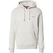 Superdry für Herren. M2014404A Essential Logo Hoodie HB grau (XL), Lässig, Baumwolle