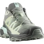Salomon Damen Freizeit-Halbschuhe Grau mit Schnürung für den Sommer
