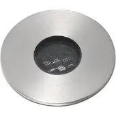 Faro LED-Einbauspot Grund, nickelfarben, Ø 3,5 cm, Alu/Edelstahl