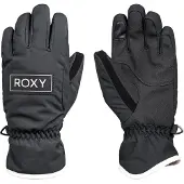 Roxy Snowboardhandschuhe "Freshfield", Kinder, Gr. S, schwarz, Kunstfaser, Handschuhe Snowboardhandschuhe