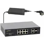 TP-LINK Sfg108 12 Ports Industrial Poe Switch One Size / EU Plug 220V One Size