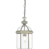 Searchlight Hängelampe Arlind, Ø 18 cm, altmessing