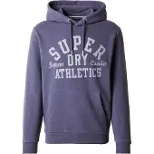 Superdry für Herren. M2014091A Athletic Ess Sweatshirt blau (L), Lässig, Polyester