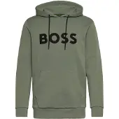 BOSS für Herren. 50551457 Sweatshirt Soody Zone grün (XL), Lässig, Baumwolle