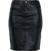 RICANO Bleistiftrock "Lederrock 0132 Skirt", Damen, Gr. L, schwarz, Obermaterial: 100% Lammnappaleder LANA., schmal, Röcke Bleistiftrock, Handgefertigt aus echtem Leder