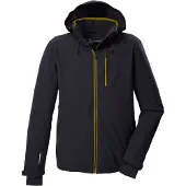 Killtec Skijacke "KSW 24 MN SKI JCKT" Atmungsaktive, wasser- u. winddichte Funktionsjacke, abnehmbare Kapuze
