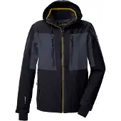 Killtec Skijacke "KSW 47 MN SKI JCKT" Herren Skijacke: wasserdicht, atmungsaktiv, abnehmbare Kapuze