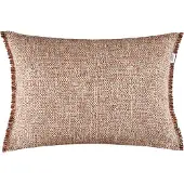 Schöner Wohnen Dekokissen "Voyage", orange, B:58cm L:38cm, Obermaterial: 67% Baumwolle, 18% Viskose, 15% Polyester, SCHÖNER WOHNEN-KOLLEKTION, Dekokissen_Sitzkissen_Kissenhüllen, Dekokissen, im Naturlook
