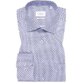 Eterna Langarmhemd "COMFORT FIT", Herren, Gr. 45, Normalgrößen, blau (hellblau), Twill, 100% cotton, normal, Manschette, Hemden Langarmhemd, NON IRON (bügelfrei)