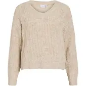 Vila Vilampe V-ausschnitt Strickpullover