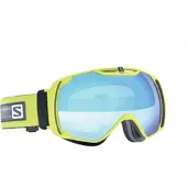 Salomon Schneebrille XTend Gecko Green - Light blue lens