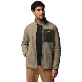 Columbia - Jasper Ridge Pebbled Full Zip Fleece - Fleecejacke Gr L oliv