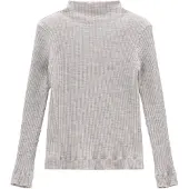 Jeanne Baret Cyclamen Turtleneck T-shirt snowdrop (A128) 44