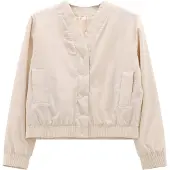 Jeanne Baret - Women's Pansy Cardigan - Freizeitjacke Gr 44 beige