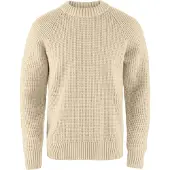 Fjällräven - Övik Waffle Knit - Wollpullover Gr S beige