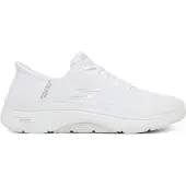 SKECHERS Damen Go Walk Arch Fit 2.0 Valencia Slip-InTurnschuhe, White Textile/Tr