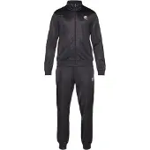 Lotto Trainingsanzug , Herren, Gr. XL (56/58), schwarz (caviar), 100% Polyester, unifarben, Sportanzüge Trainingsanzug, - besonders leicht & bequem