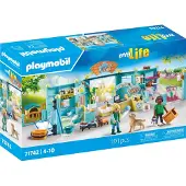 Playmobil Konstruktions-Spielset "Tierhotel (71742), My Life", bunt, Spielbausteine, Kinder, Kunststoff, Konstruktions-Spielset, Made in Europe