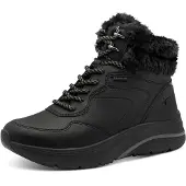 Tamaris Damen Wintersneaker Schwarz Textil & Synthetik Größe: 40