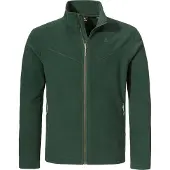 Schöffel Fleecejacke SCHÖFFEL "Fleece Jk Style Qutang MNS", Herren, Gr. 48, grün (6965, grün), Oberstoff: 100% Polyester, regular fit, hoch geschlossener Ausschnitt, Jacken Fleecejacke