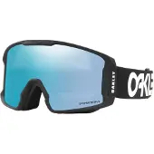 Oakley - Skibrille - Line Miner M Factory Pilot Black Prizm Sapphire Iridium aus Silikon - schwarz