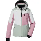 Killtec Damen Skijacke/Funktionsjacke mit abzippbarer Kapuze, Schneefang und Unt