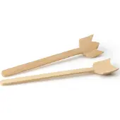 Continenta Salatbesteck "Simple", braun (holzfarben), Massivholz, Kochbesteck-Sets, Salatbesteck, Gummibaumholz, jedes Stück ein Unikat