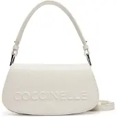 Coccinelle Myrtha Maxi Log - Schultertasche 24 cm (white)
