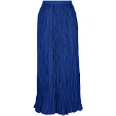MADELEINE Maxi-Rock mit Crash-Plissee in royalblau | Gr.: 38