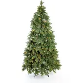 50nrth Evergreen Weihnachtsbaum Roswell Kiefer inkl. LED 210 cm Hoch Ø 122 cm