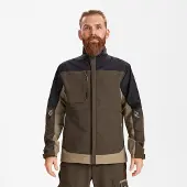 Engel Arbeitsjacke mit Stretch 1337-234-5320 Gr. XL forest green/schwarz