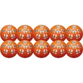 MONDO Fußball orange 23cm Set - Champion Ball Kunststoff 10 Stück