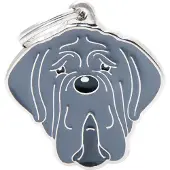 My Family Namensschild Für Mastino Napoletano