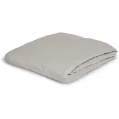 Irisette Betttuch "Vesuv 12", silber (silberfarben), B:150cm L:250cm, Jersey, Obermaterial: 100% Baumwolle, Bettlaken, Betttuch, flauschig und warm, ohne Gummizug