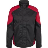 Engel Galaxy Arbeitsjacke Damen 1816-255 Gr. 2XL anthrazit/rot